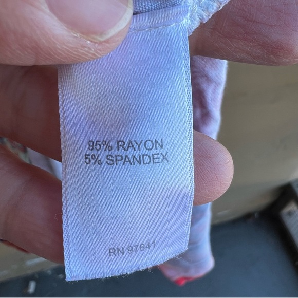 J.Jill Colorful Floral Sleeveless Dress Size XLP Vacation Resortwear Stretchy - Picture 5 of 6